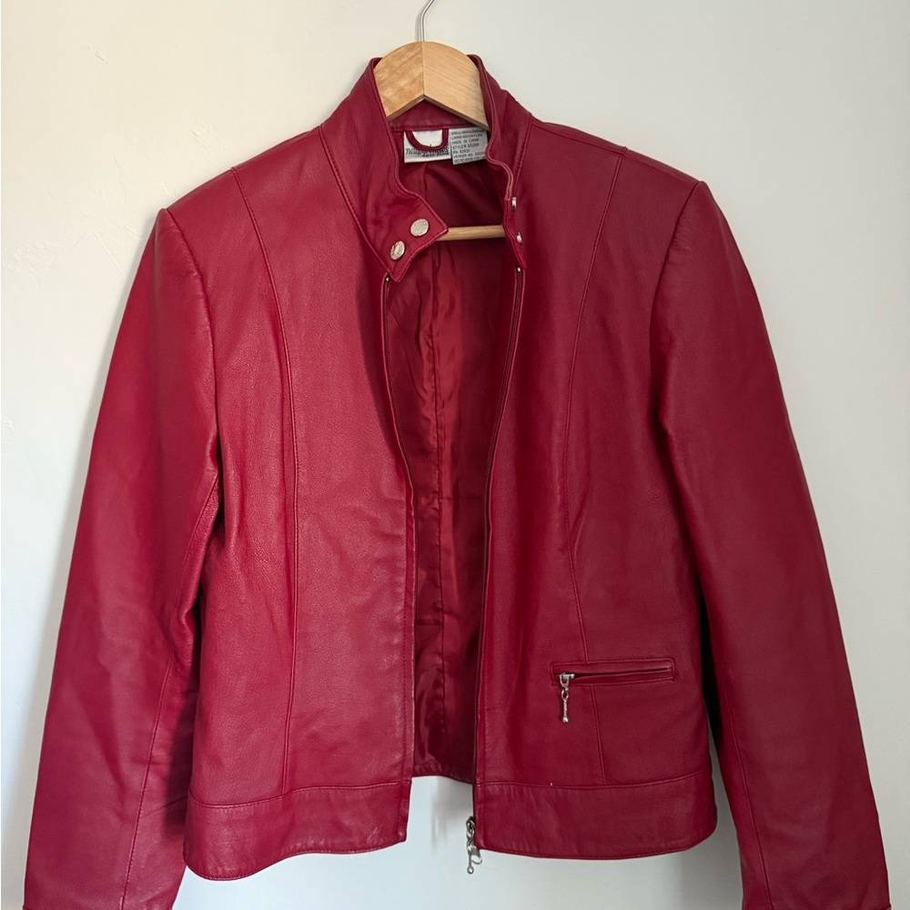 Red Leather Jacket